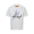 Gradient Embroidered Monogram T-Shirt | White