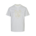 Embroidered Pegasus Crest T-Shirt | White