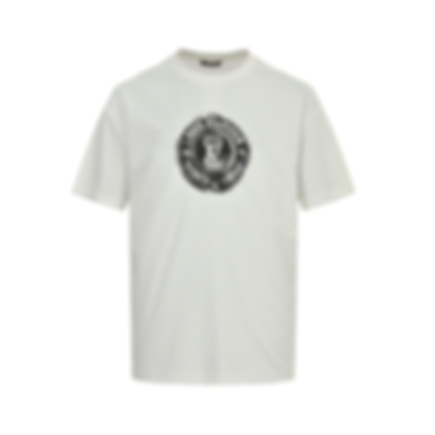 Voyage Stamp Cotton T-Shirt | White