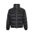 Oblique Tonal Jacquard Puffer