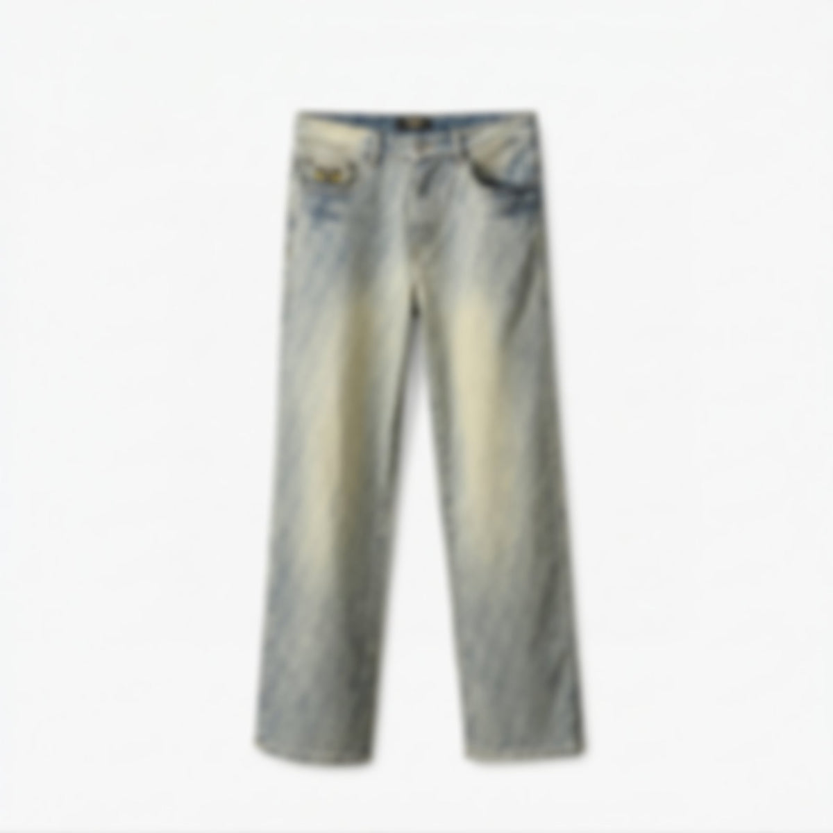 Zucca Monogram Jeans | Vintage Light Wash