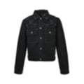 Distressed Monogram Denim Jacket
