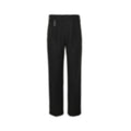 Gabardine Trousers with Triangle Logo | Black