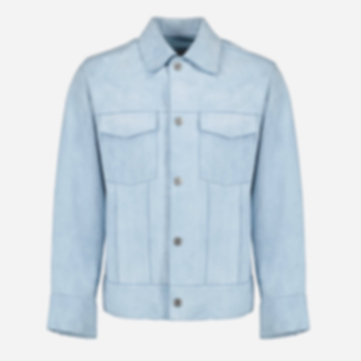 Blue Leather Jacket