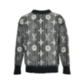 Brushed Knit Monogram Sweater