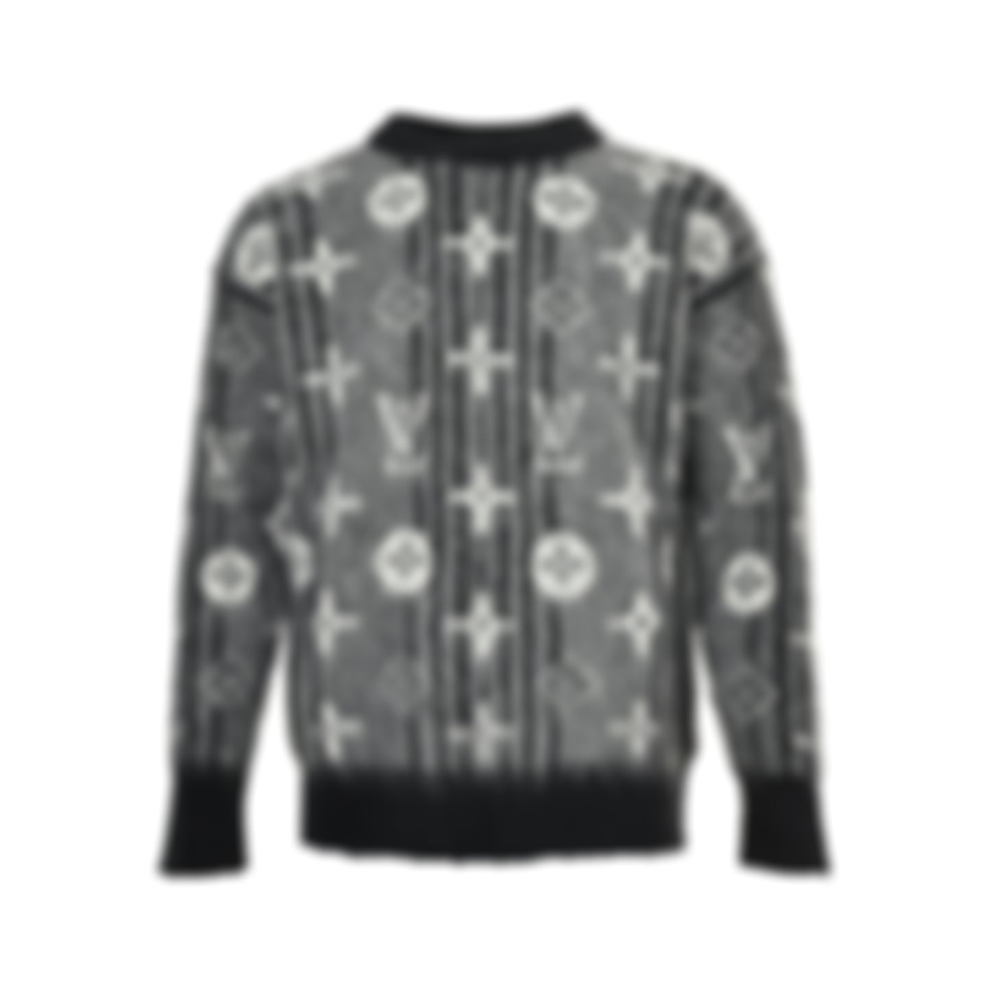 Brushed Knit Monogram Sweater