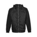 Monogram Windbreaker | Black & Grey | Slim Fit