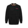 Icon Stripe Collar Cotton Sweatshirt