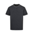 FF Monogram Knit T-Shirt - Black/Grey