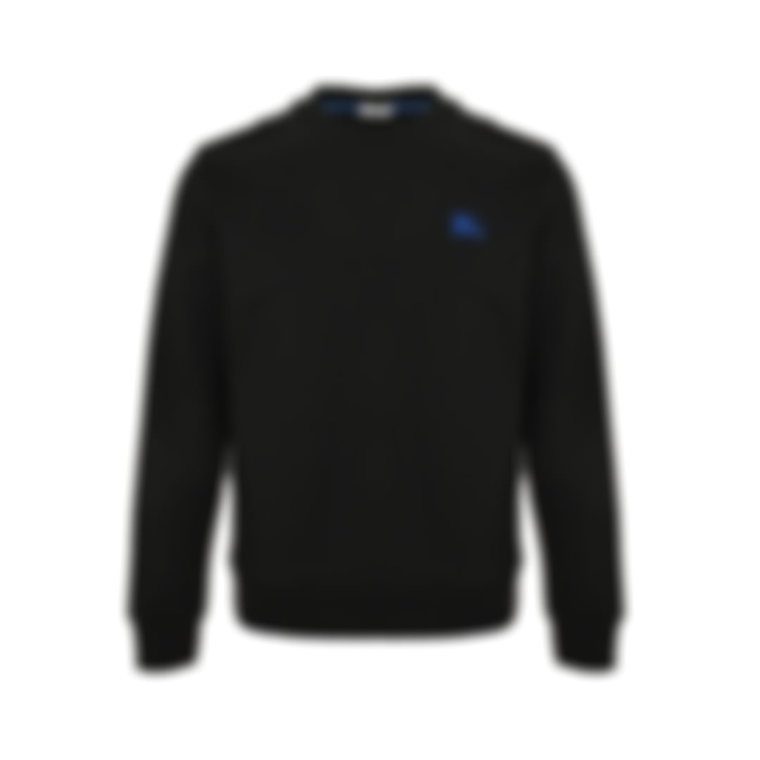 Embroidered Horse Logo Crew Neck Sweatshirt