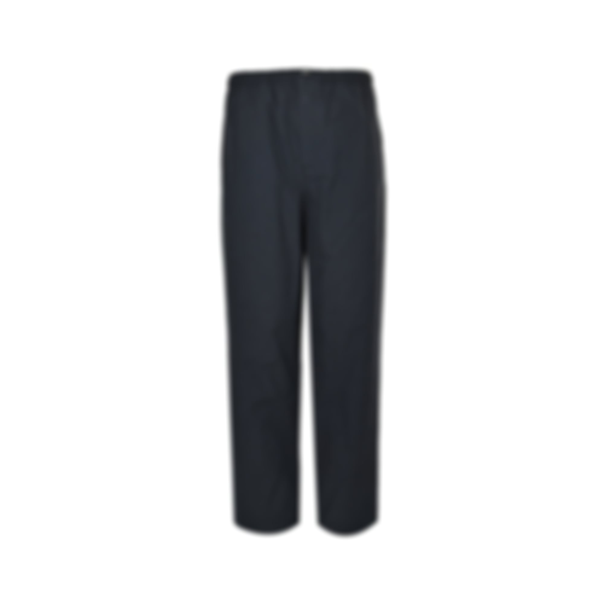 Cotton Twill Elasticated Trousers - Navy Blue