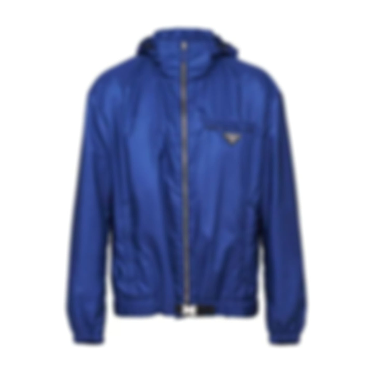 Nylon Hooded Jacket | Royal Blue