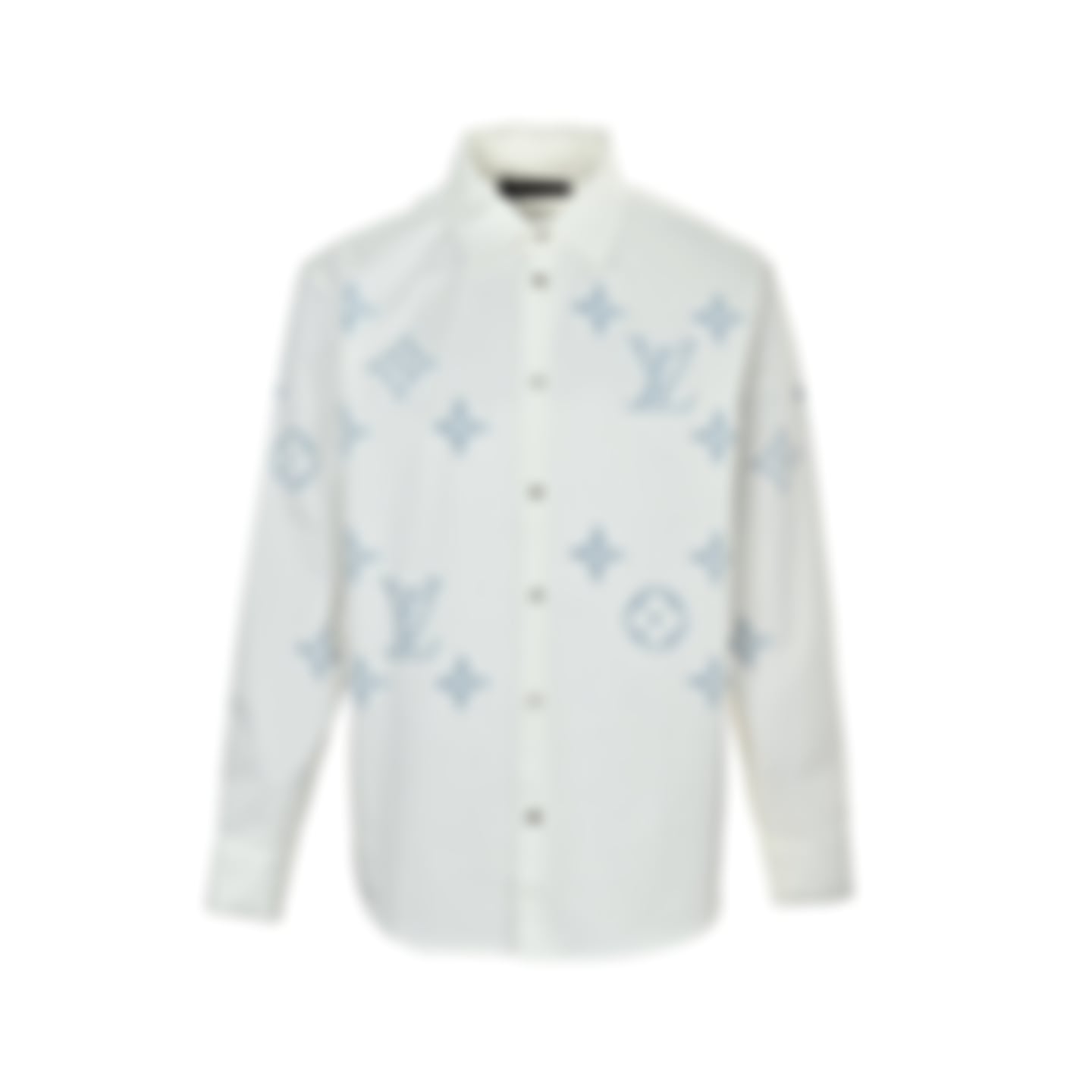 Scattered Pointillism Monogram Button-Down