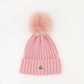 Wool Beanie with Pompom