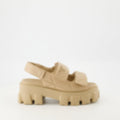 Quilted Leather Sandals