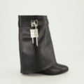 Shark Lock Ankle Boots