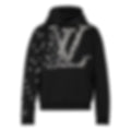 Airplane Monogram Hoodie | Black