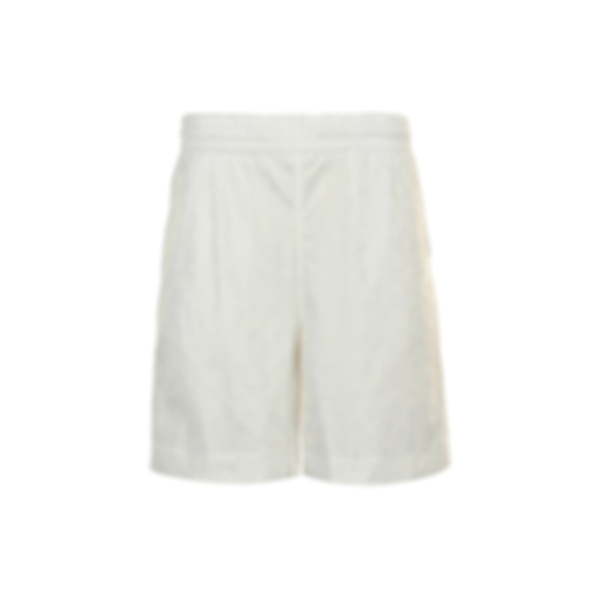 Monogram Nylon Shorts - White