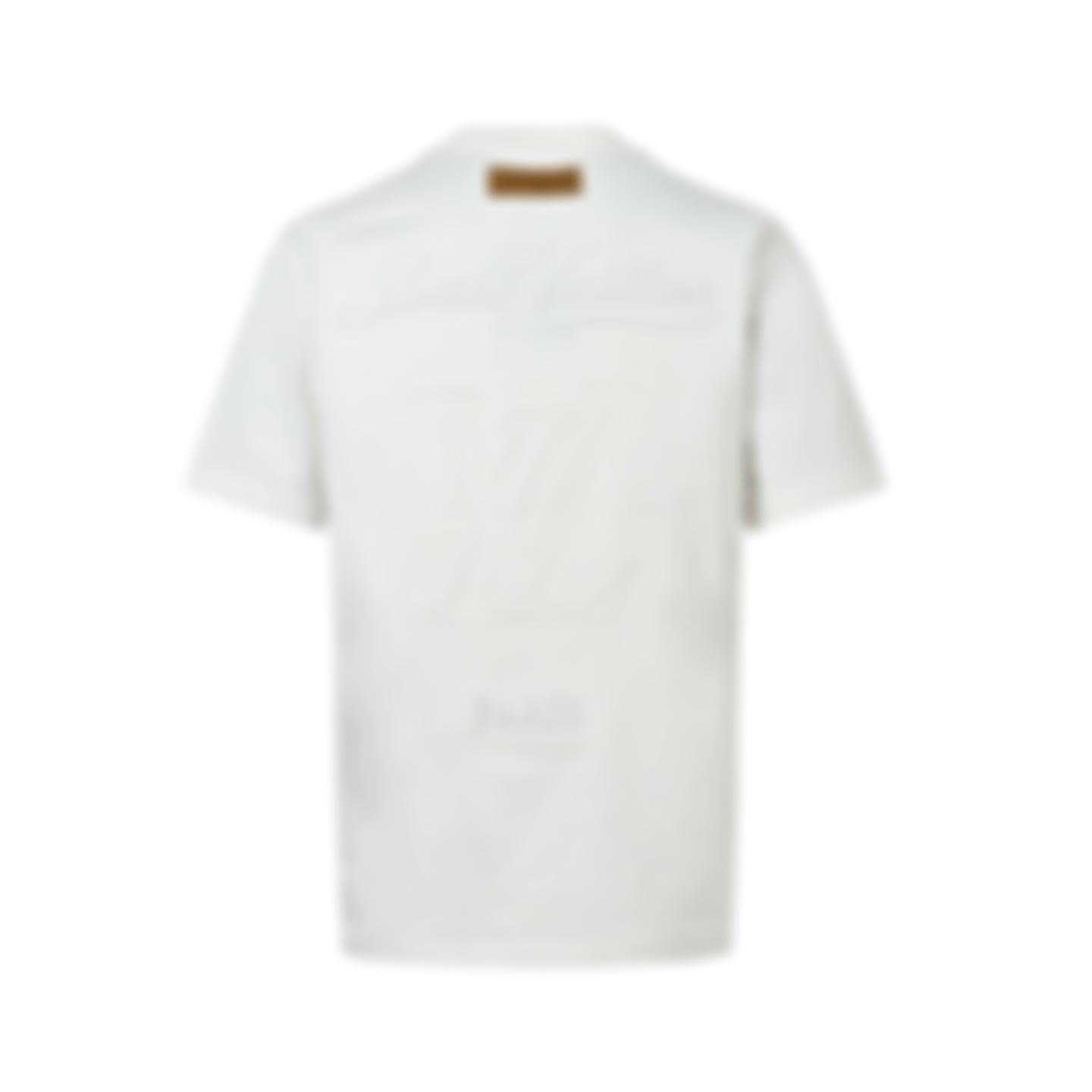 Tonal Embroidered Logo T-Shirt | White