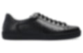 Embossed GG Perforated Leather Sneakers | Black