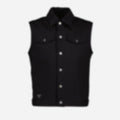 Sleeveless Denim Jacket