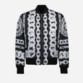 Reversible bomber jacket
