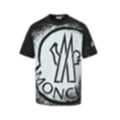 Distressed Splatter Logo T-Shirt | Black