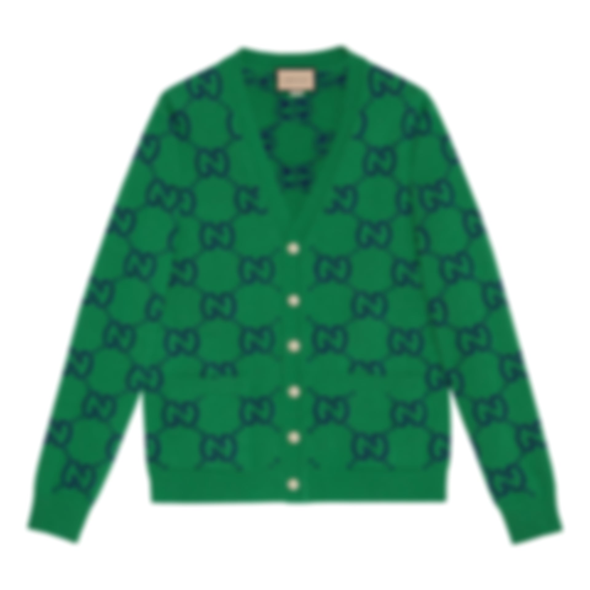 GG Jacquard Knit Cardigan