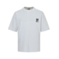Leather H-Patch Oversized T-Shirt