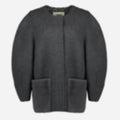 FF Wool Coat in Gray