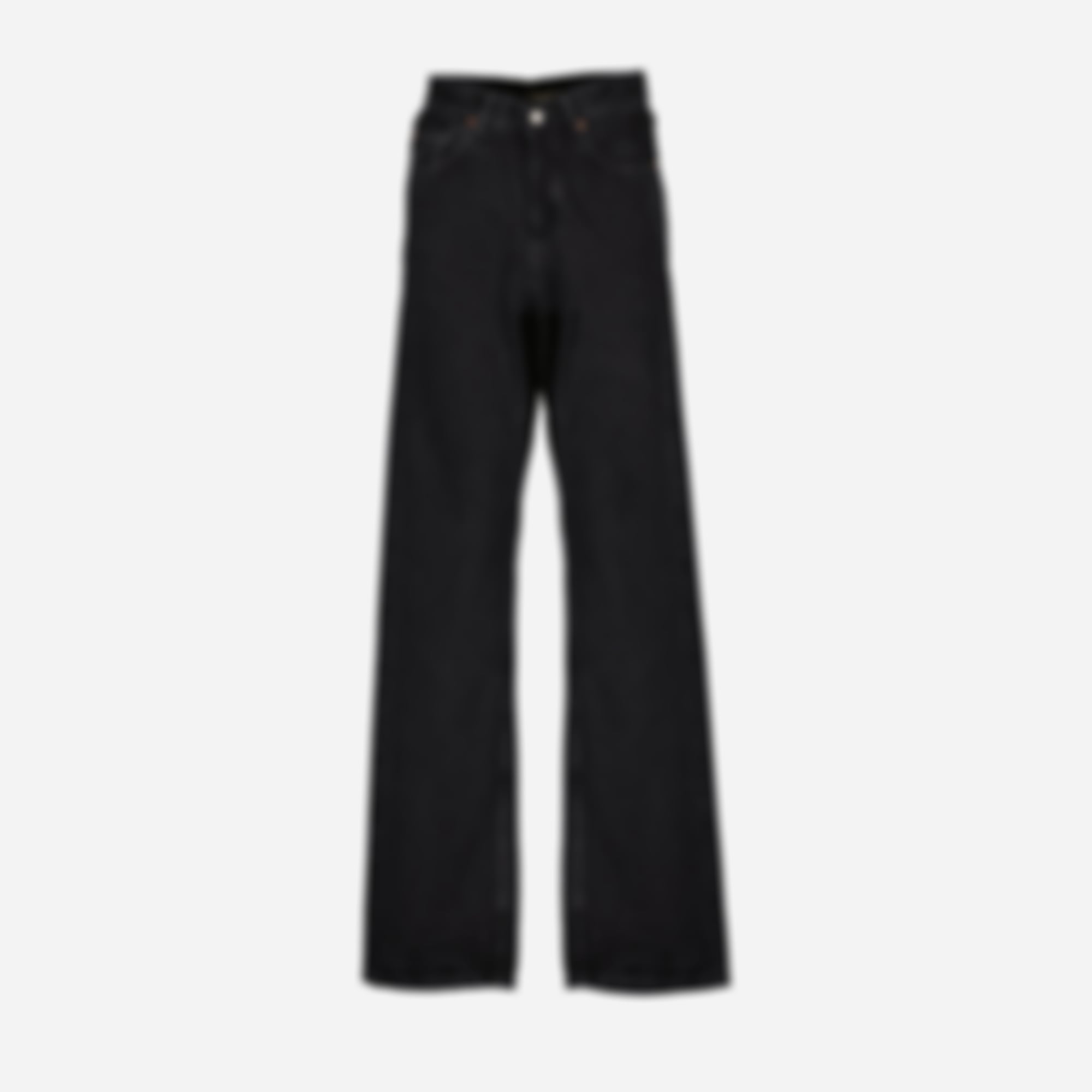 V-Waist Long Baggy Jeans