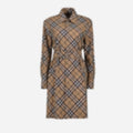 Checked Shirt Dress