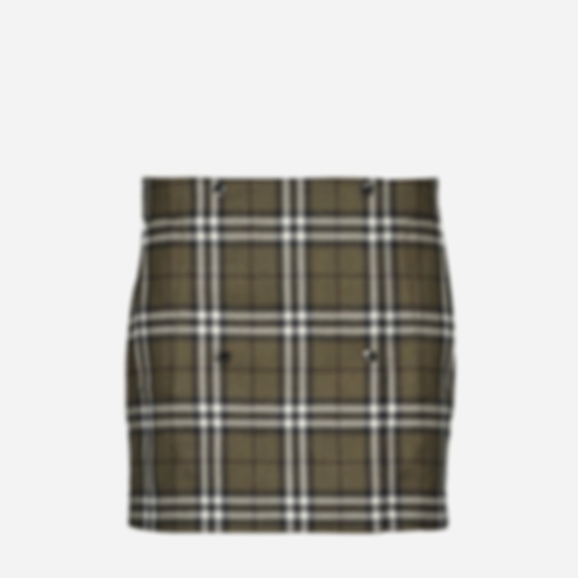 Check Mini Skirt
