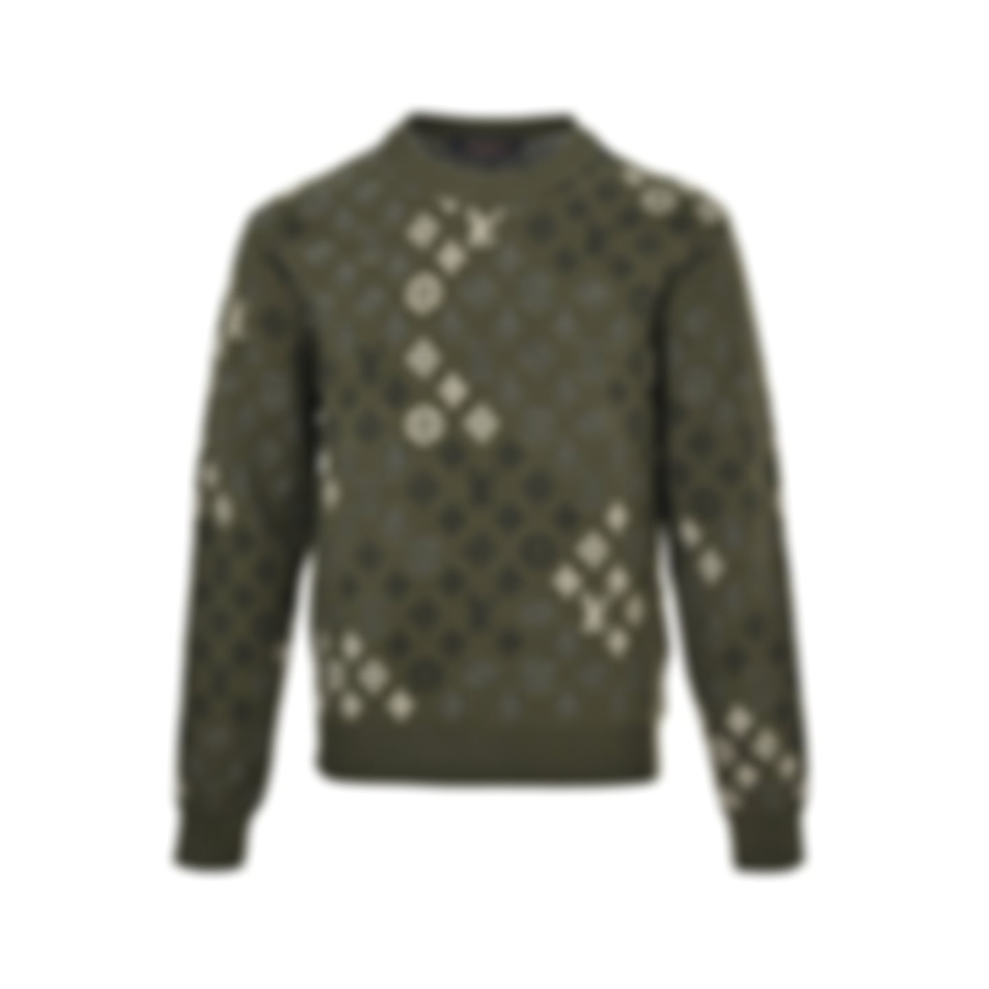 Monogram Jacquard Knit Sweater
