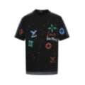 Spray Monogram Cotton T-Shirt