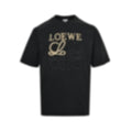 Two-Tone Anagram T-Shirt - Black
