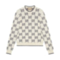 Cotton Wool Picot Trim Sweater