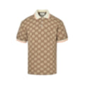 GG Monogram Polo Shirt | Camel & Brown