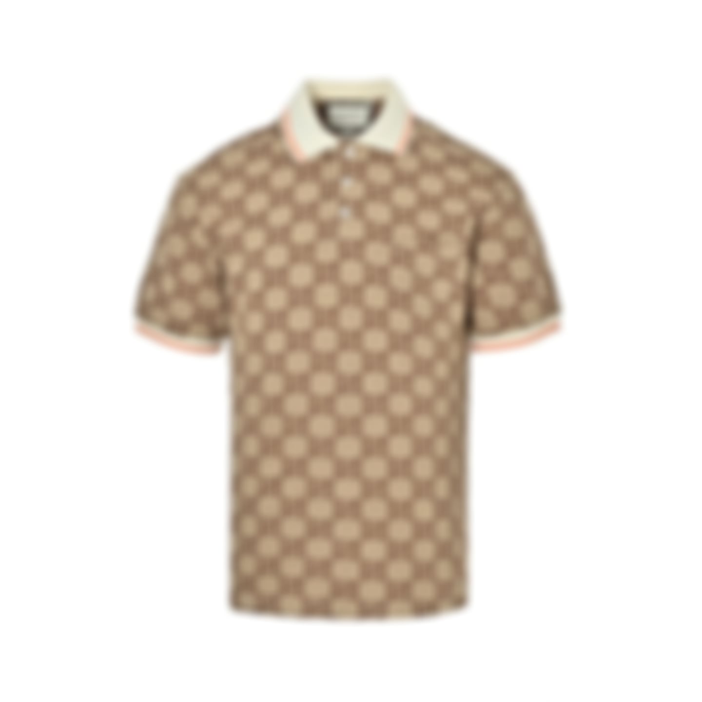 GG Monogram Polo Shirt | Camel & Brown
