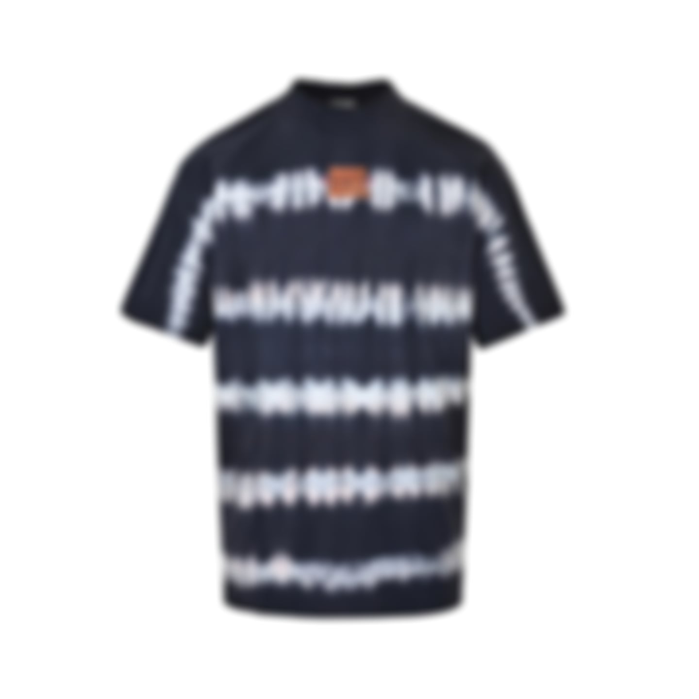 Caution Tape Tie-Dye T-Shirt