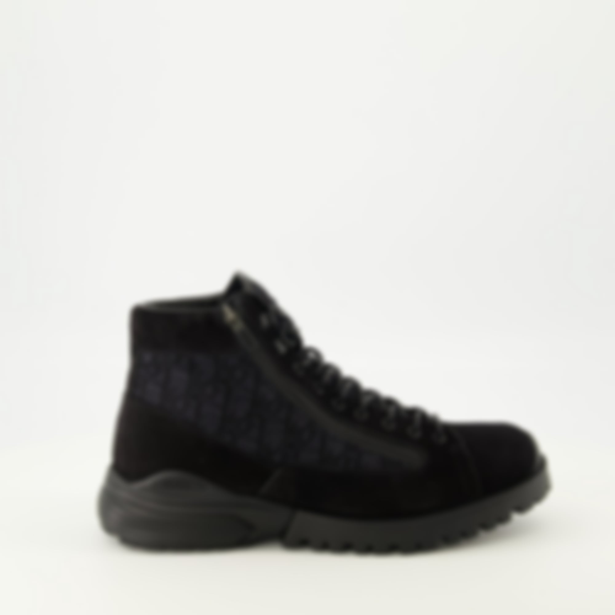 Oblique Ankle Boots