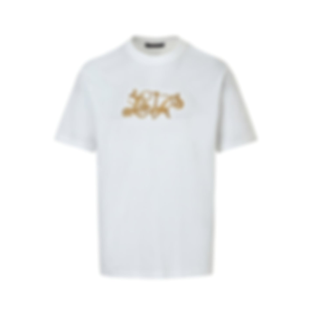 Ornate Baroque Embroidered T-Shirt | White