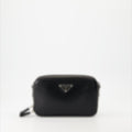 Brushed Leather Brick Bag