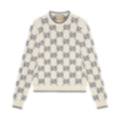 Cotton Wool Picot Trim Sweater