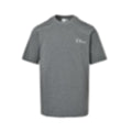 Embroidered Logo T-Shirt | Grey Melange