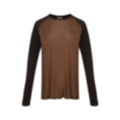 Contrast Raglan Long Sleeve | Brown