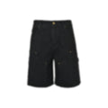 Embossed Monogram Carpenter Shorts | Black