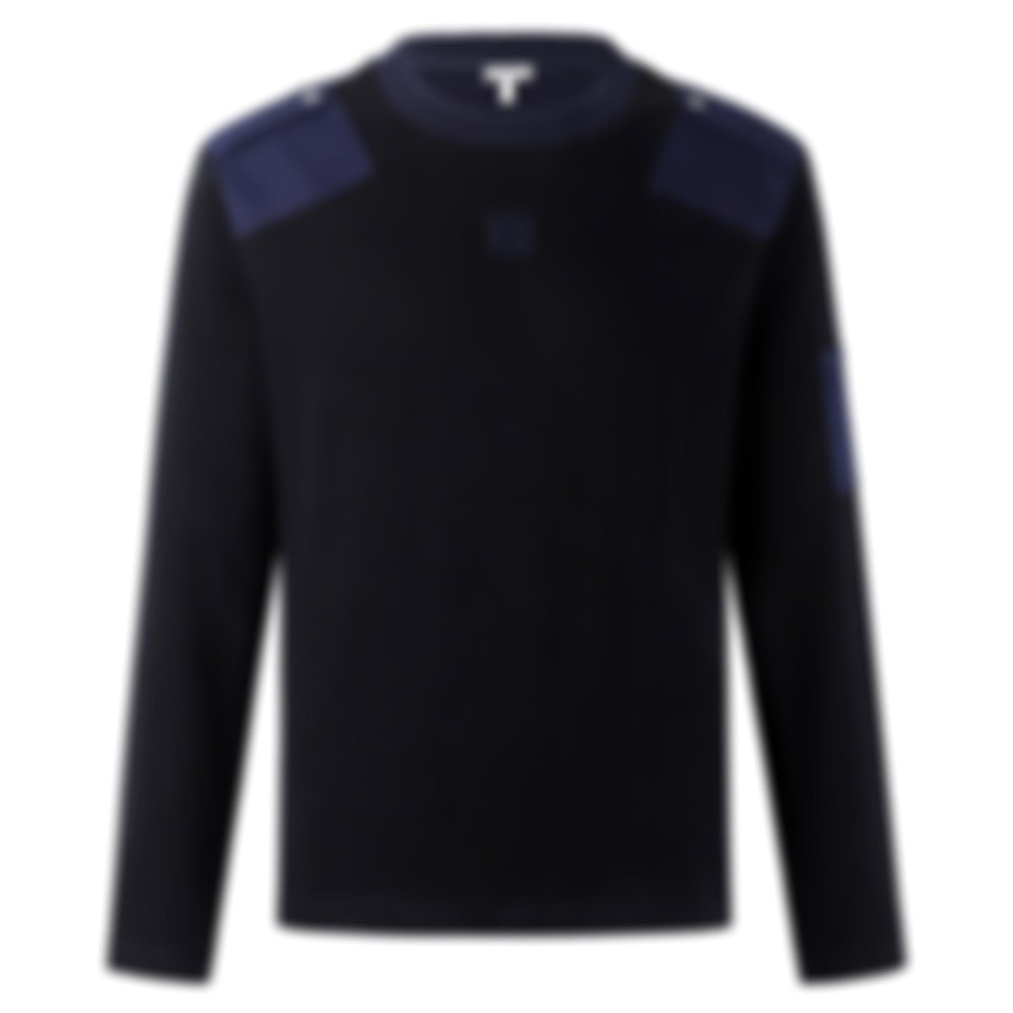 Contrast Panel Utility Sweater
