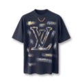 Painted 3D Logo T-Shirt with Chain