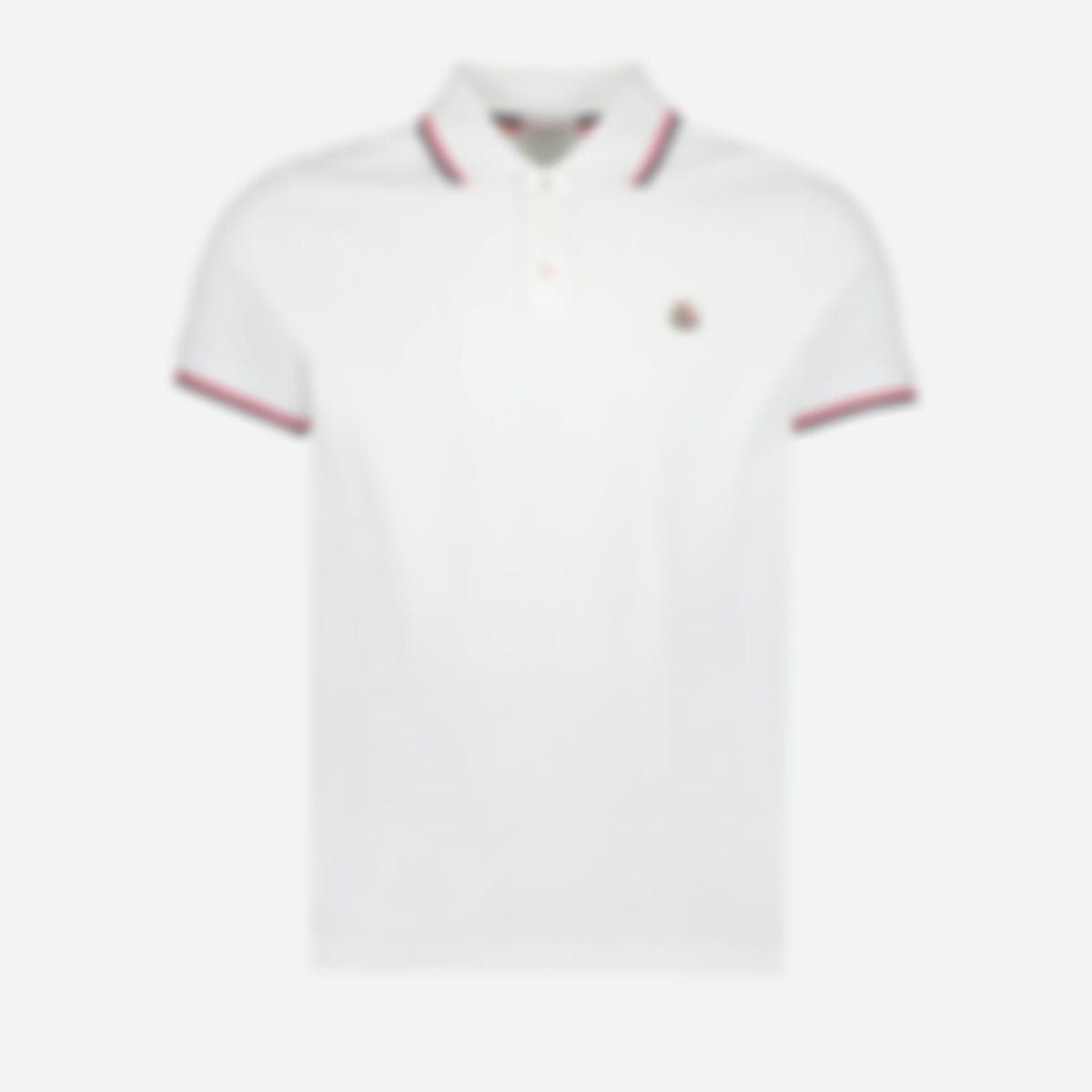 Polo à liserés tricolores